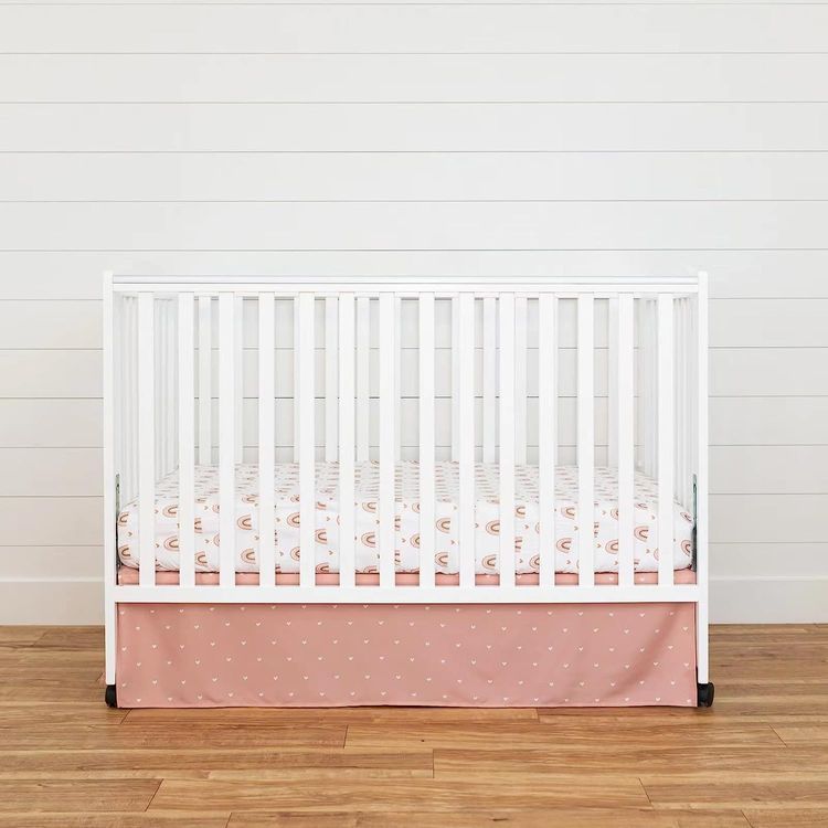 No. 2 - Cokouchyi Boho Collection Rainbow Crib Bedding Set - 5