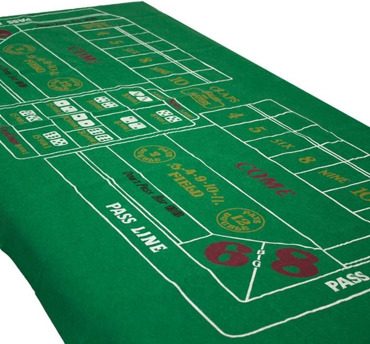 No. 5 - Casino Blackjack/Craps Layout - 3