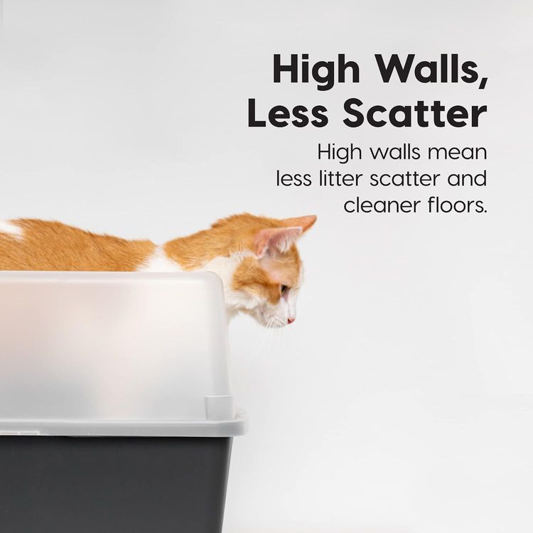 No. 2 - IRIS USA Cat Litter Box - 4