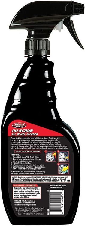 No. 10 - Black Magic BM41023 No No Scrub Wheel Cleaner - 2