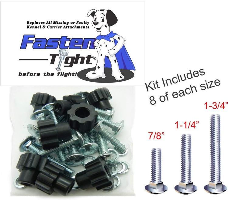 No. 9 - Fasten Tight Pet Carrier Fastener Kit - 2