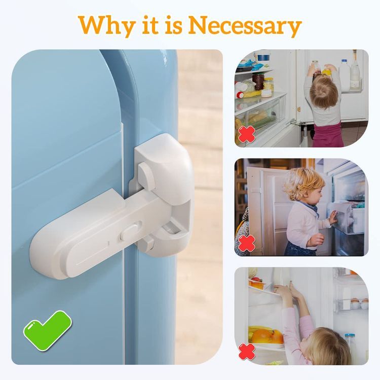 No. 7 - SAFELON Refrigerator Lock - 2