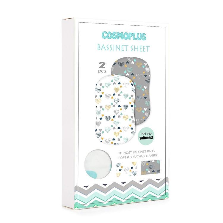 No. 3 - COSMOPLUS Bassinet Sheet Set - 2