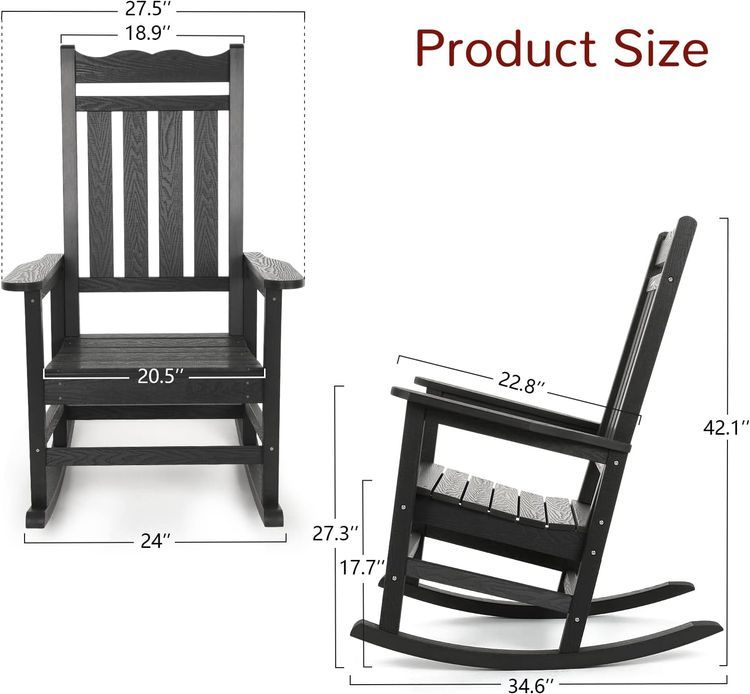 No. 8 - Stoog All-Weather Patio Rocking Chair - 5