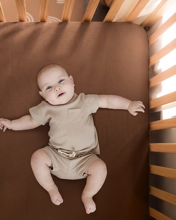 No. 10 - Muslin Crib Sheets - 5