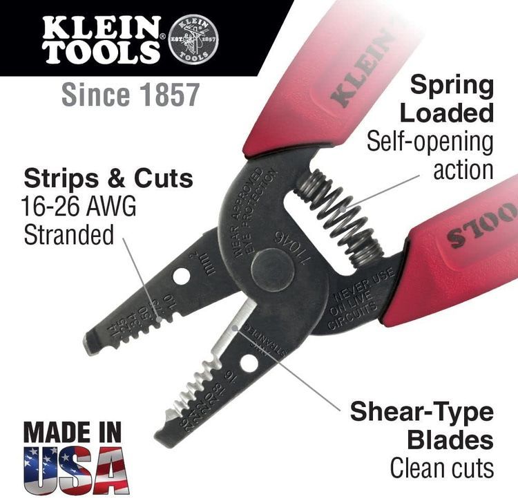 No. 9 - Klein Tools Wire Stripper/Cutter - 2