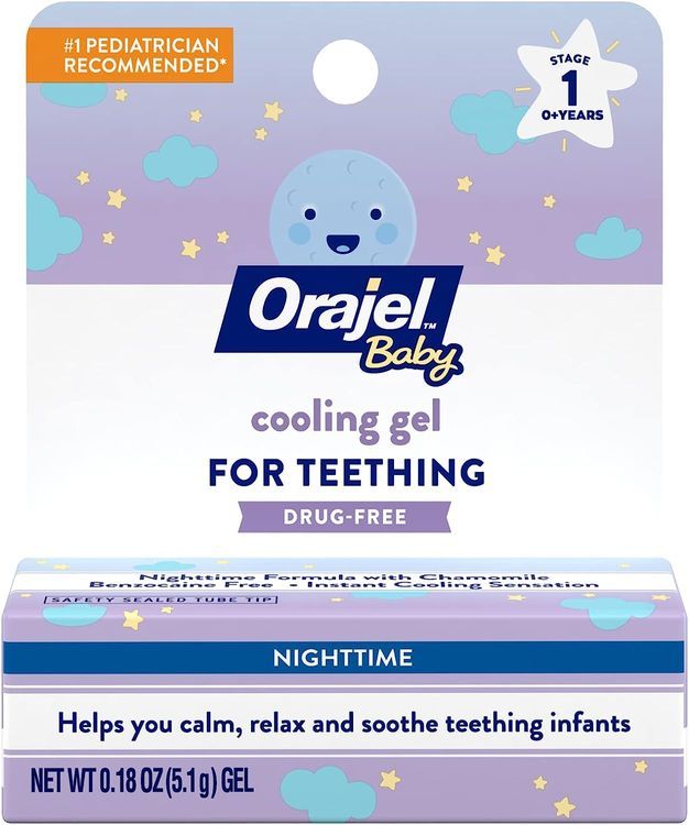 No. 7 - Orajel Baby Drug-Free Nighttime Cooling Gel - 1