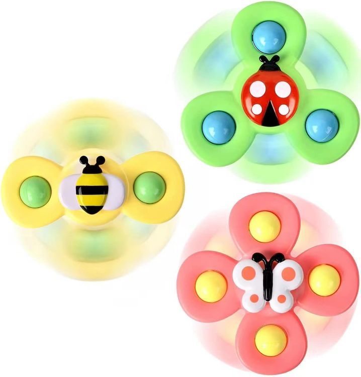 No. 2 - TOHIBEE Suction Cup Spinner Toys - 1