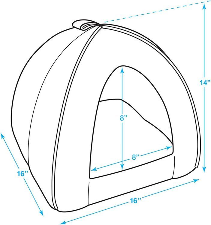 No. 7 - Pet Tent-Soft Bed for Dog and Cat - 5