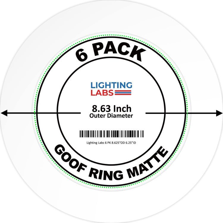 No. 8 - Lighting Labs 8" Recessed Light Trim Rings - 1