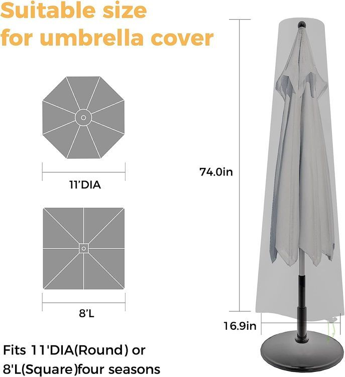 No. 10 - REDRICH Patio Umbrella Cover - 2