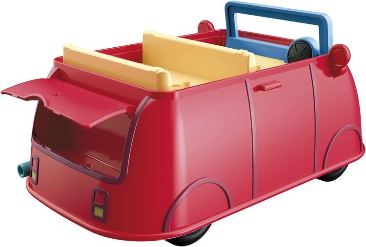 No. 6 - Peppa Pig Family Red Car Toy - 4