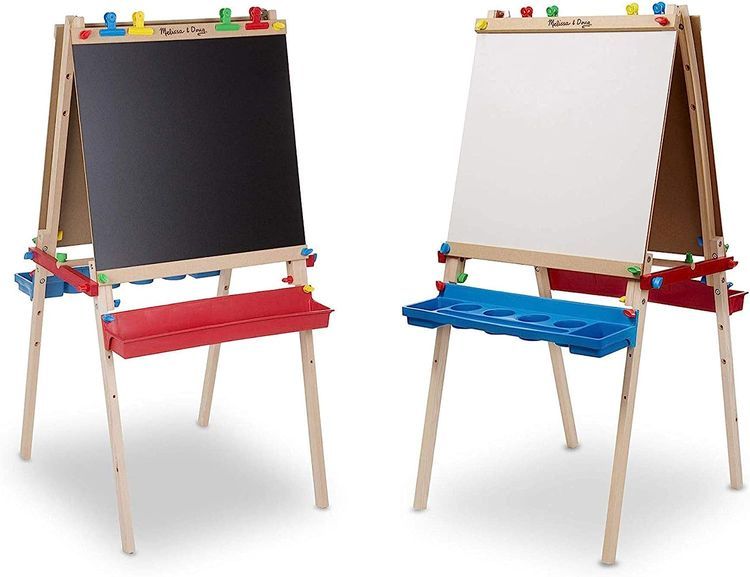 No. 1 - Melissa & Doug Deluxe Standing Art Easel - 4