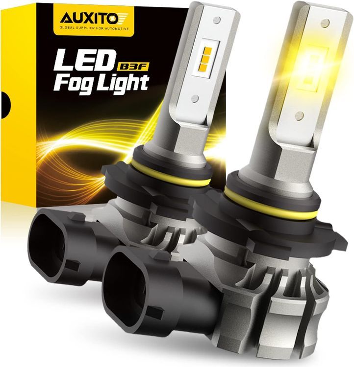 No. 4 - AUXITO H10 LED Fog Light Bulbs - 1