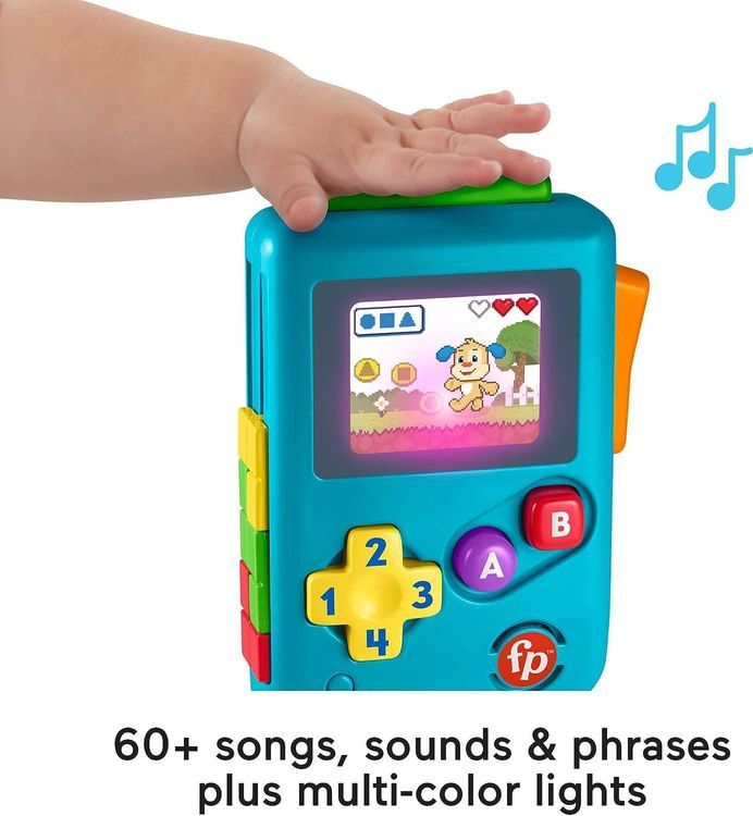 No. 8 - Fisher-Price Laugh & Learn Baby & Toddler Toy Lil’ Gamer Pretend Video Game - 3