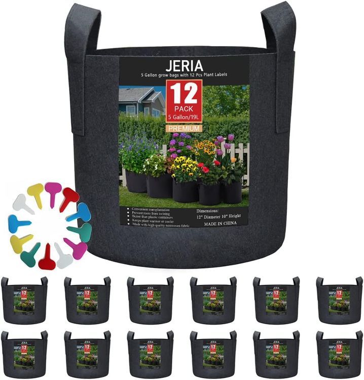 No. 6 - JERIA 12-Pack Grow Bags - 1