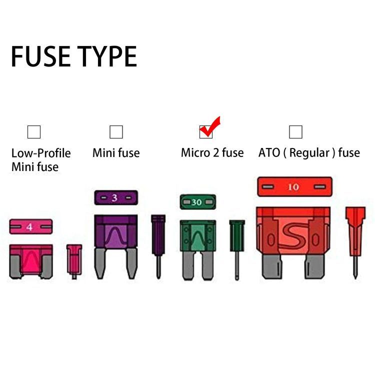 No. 1 - Micro2 Blade Fuse Holder - 4