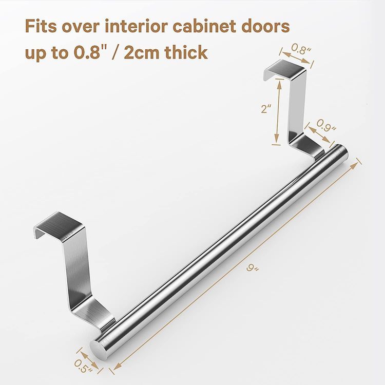 No. 3 - Mosuch Over Door Towel Rack Bar Holders - 2