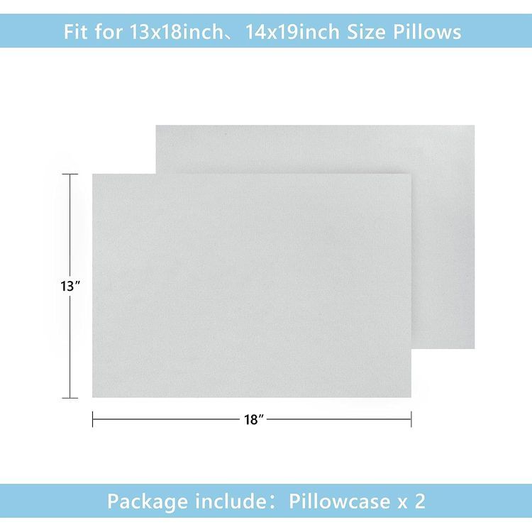 No. 7 - TILLYOU Toddler Pillowcase 2 Pack with Envelope Closure - 2