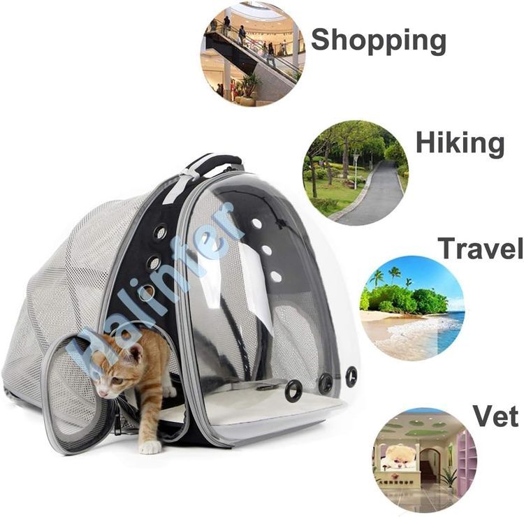 No. 5 - Back Expandable Cat Backpack Carrier - 3