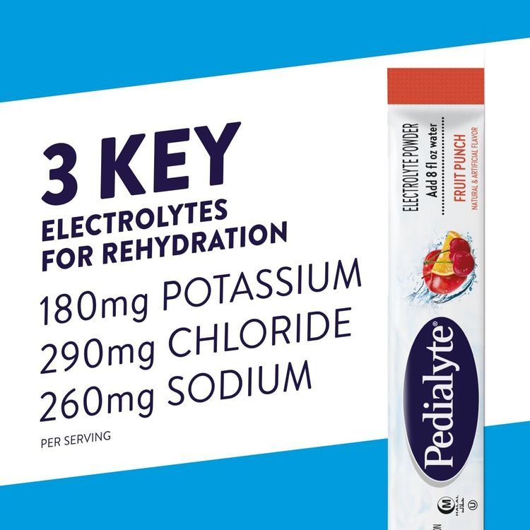 No. 1 - Pedialyte Electrolyte Powder Packets - 4