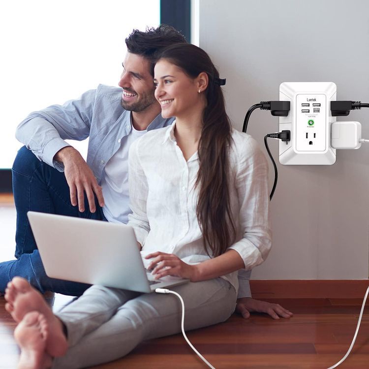 No. 3 - Lvetek Multi Plug Outlet Extender - 3