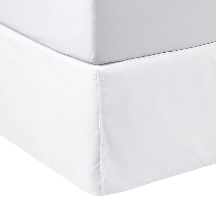 No. 2 - Amazon Basics Lightweight Pleated Bed Skirt - 1