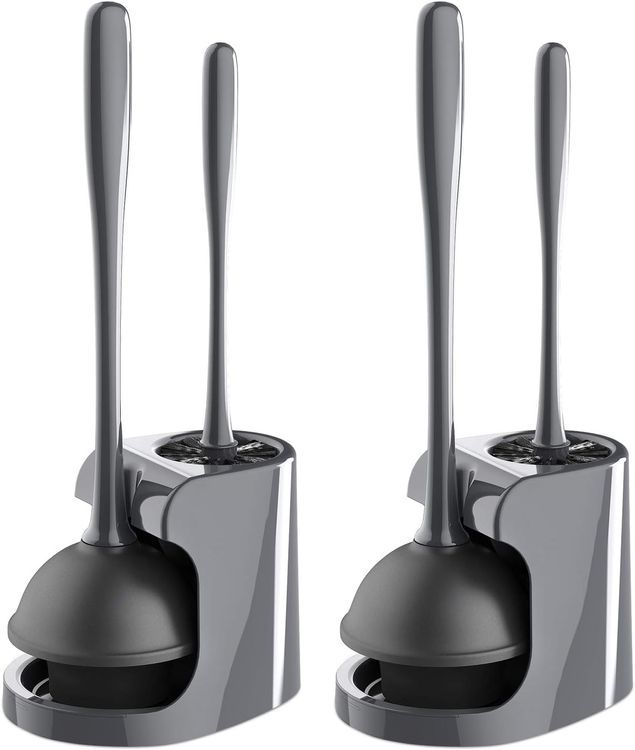 No. 9 - MR.SIGA Toilet Plunger and Holder Set - 1