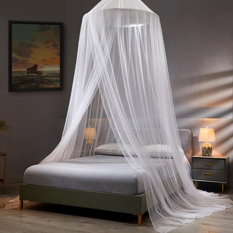 No. 2 - VISATOR Mosquito Net Bed Canopy for Girls - 1