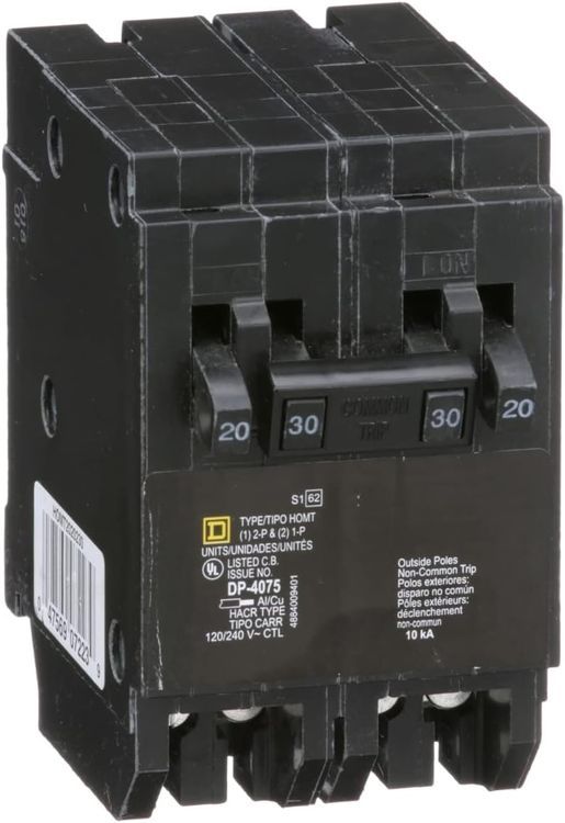 No. 8 - Square D by Schneider Electric Thermal-Magnetic Circuit Breaker - 1