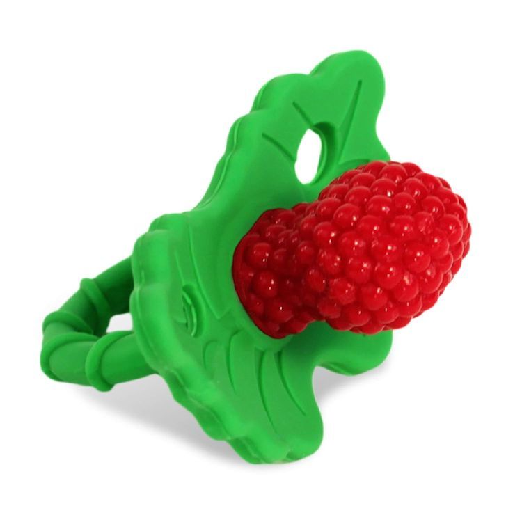 No. 5 - RaZbaby RaZberry Silicone Baby Teether Toy - 1