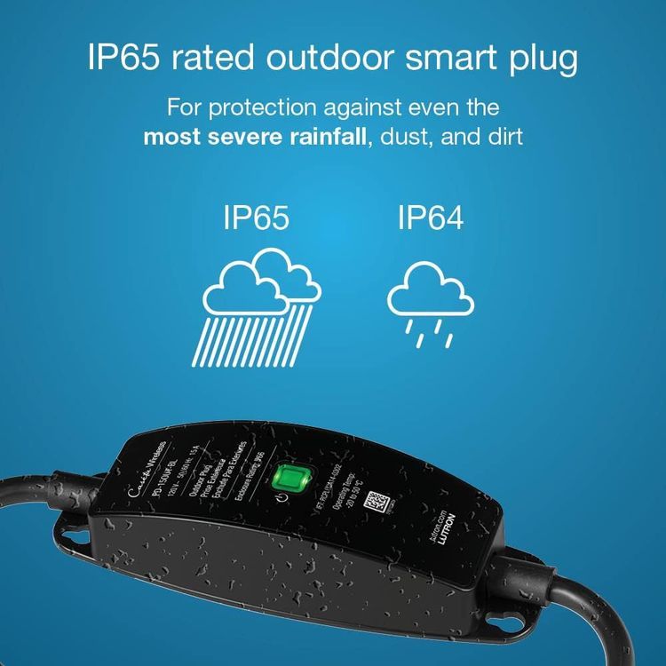 No. 9 - Lutron Caséta Weatherproof+ Outdoor Smart Plug On/Off Switch - 4