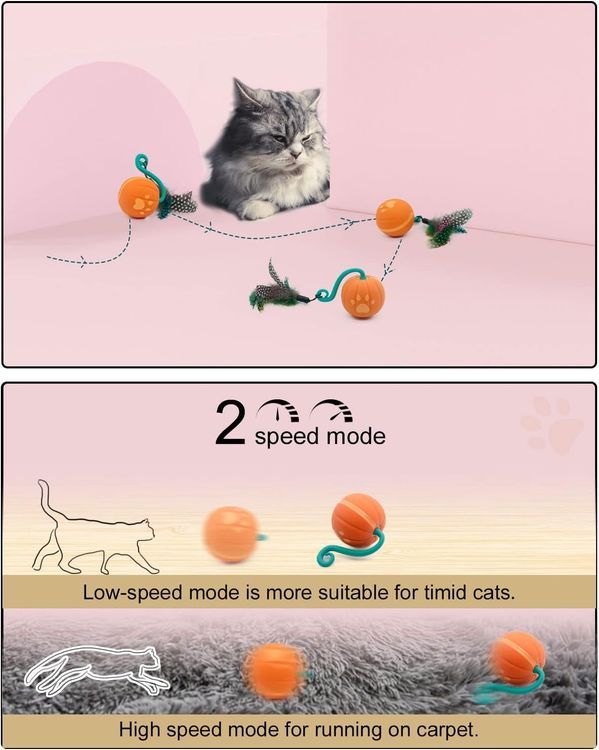 No. 9 - RRETECK Interactive Cat Toy - 2