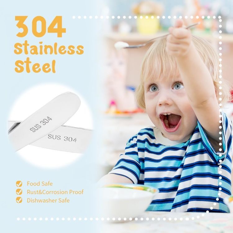 No. 10 - FUNNUO Toddler Forks - 3