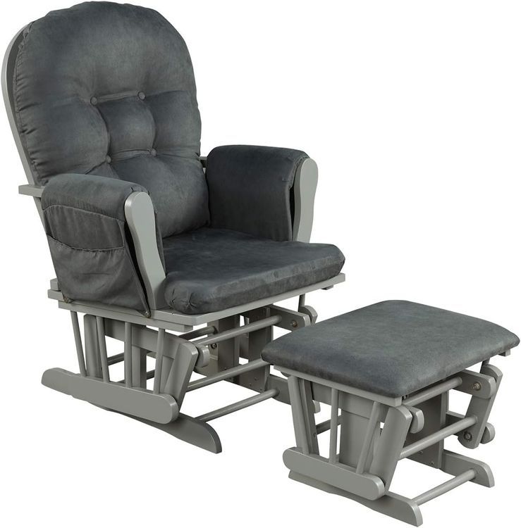 No. 7 - Costzon Nursery Glider and Ottoman - 1