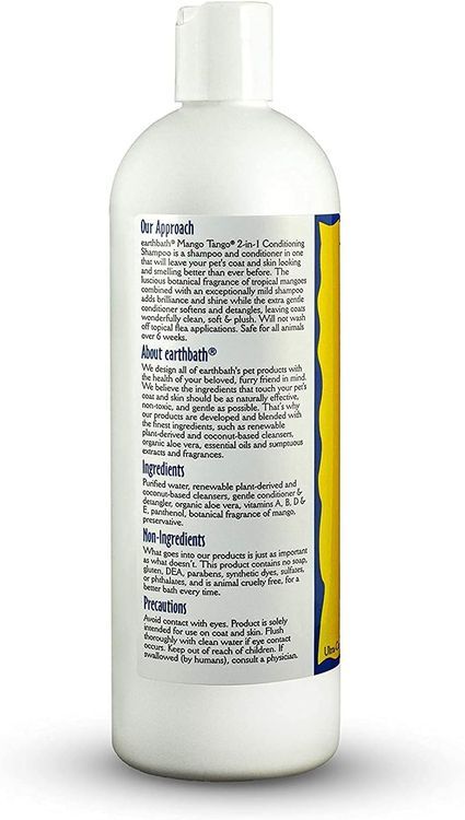 No. 3 - Earthbath Mango Tango 2-in-1 Conditioning Shampoo - 2