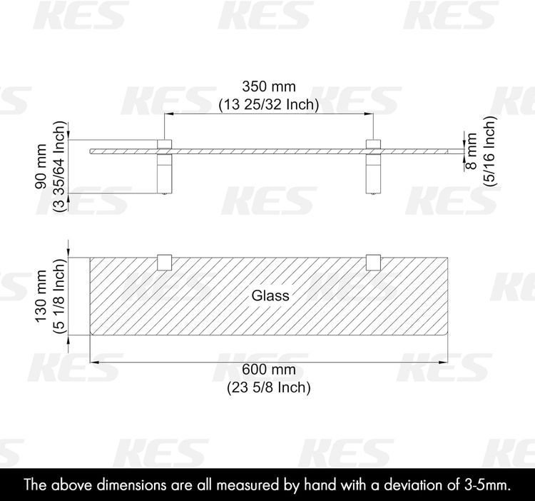 No. 2 - KES Glass Shelf - 3