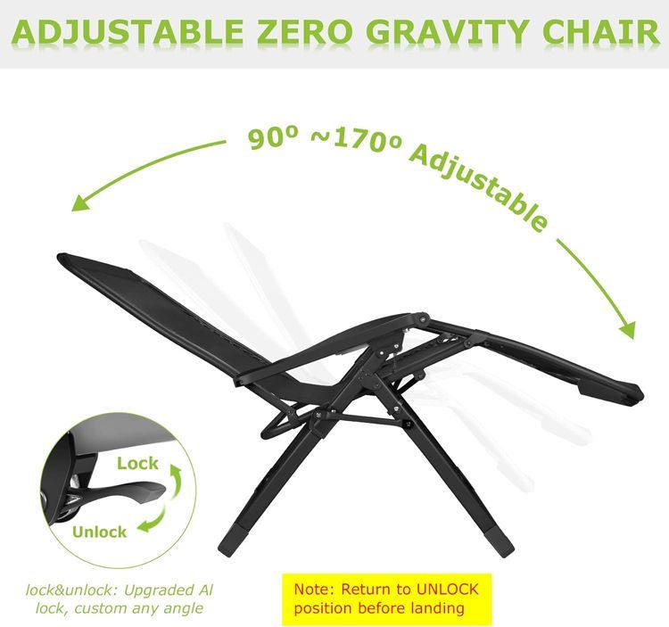 No. 8 - Suteck Oversized Zero Gravity Chair - 4