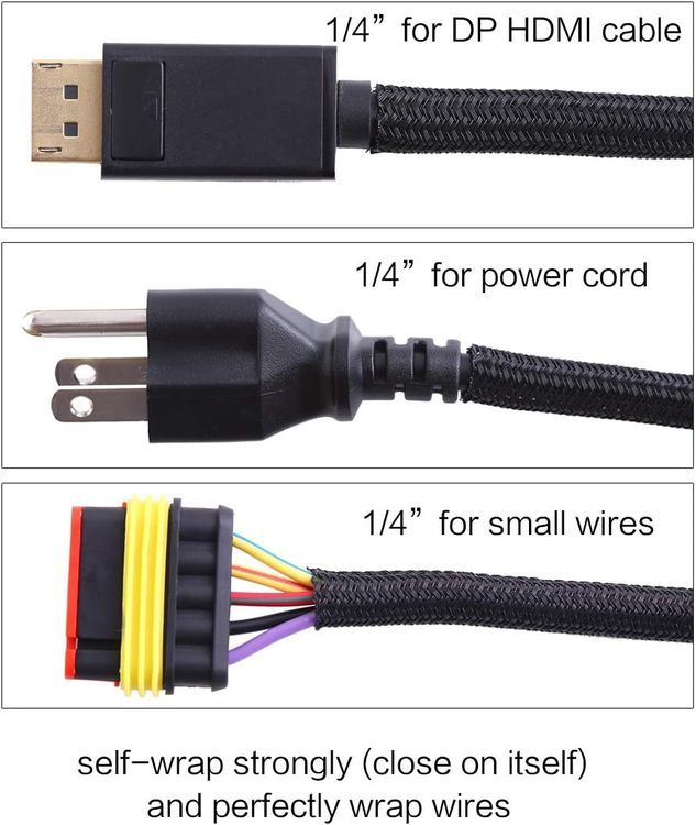 No. 5 - Alex Tech Cable Protector Wire Loom Tubing Sleeve - 3