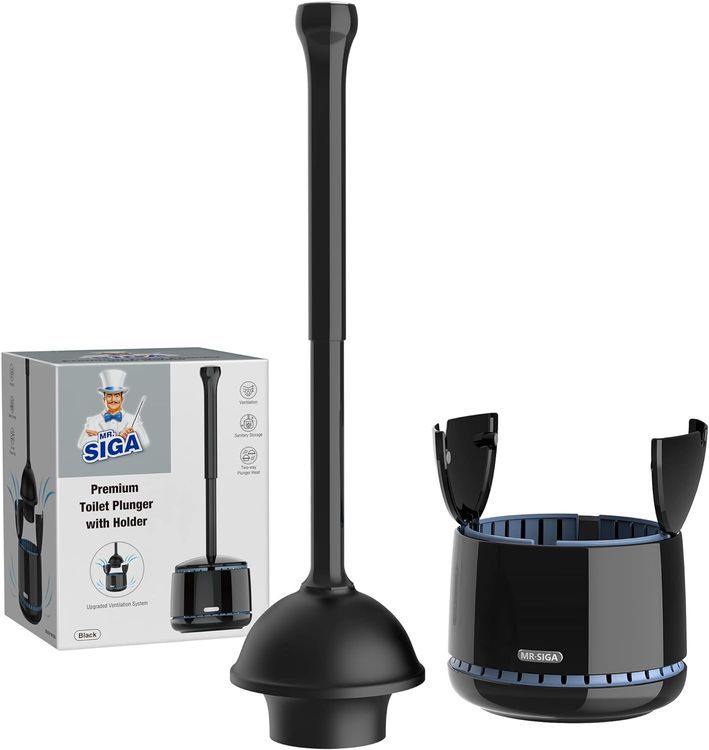 No. 3 - MR.SIGA Toilet Plunger Set - 1