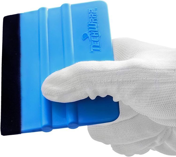 No. 3 - TECKWRAP Plastic Felt Edge Squeegee - 3