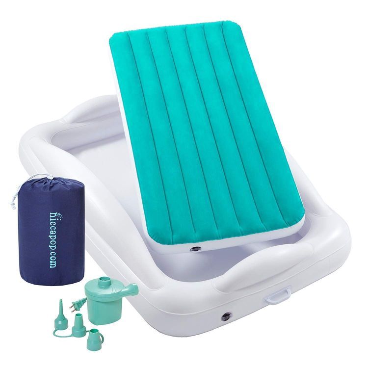 No. 8 - hiccapop Inflatable Toddler Travel Bed - 1