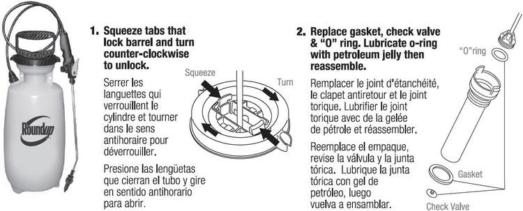 No. 6 - Roundup Lawn and Garden Sprayer Repair Kit - 5