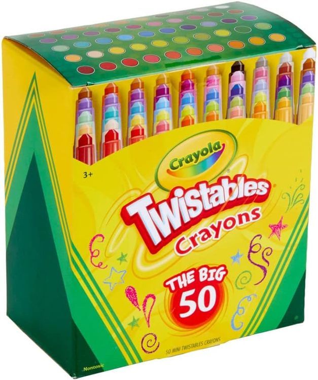 No. 4 - Crayola Mini Twistable Crayons - 4