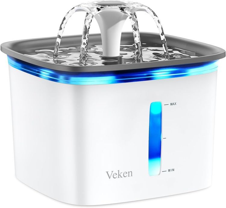 No. 1 - Veken 95oz/2.8L Pet Fountain - 1