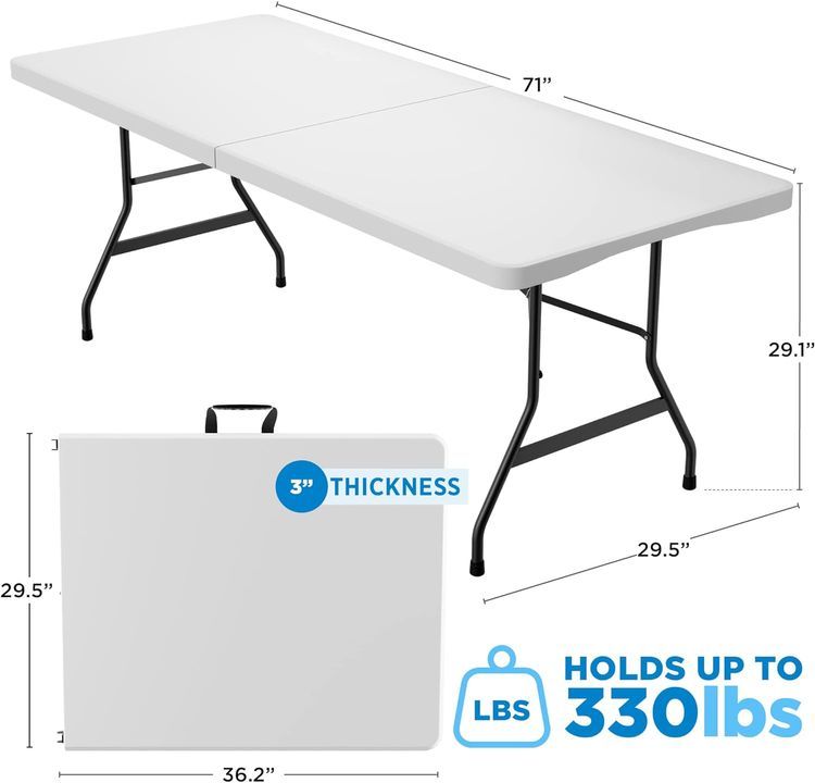 No. 4 - Sorfey Portable Folding Table - 2