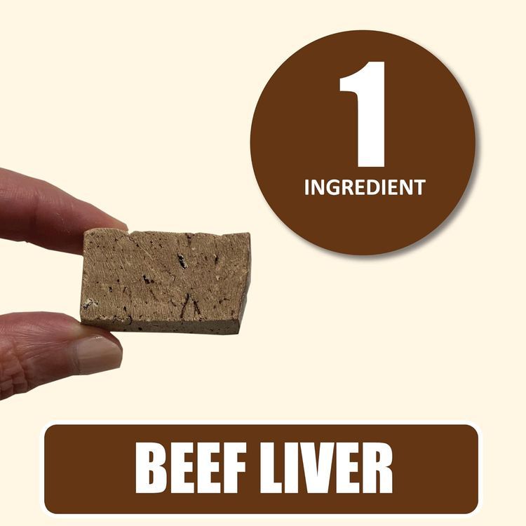 No. 10 - Whole Life Pet Just One Beef Liver Dog Treats - 2