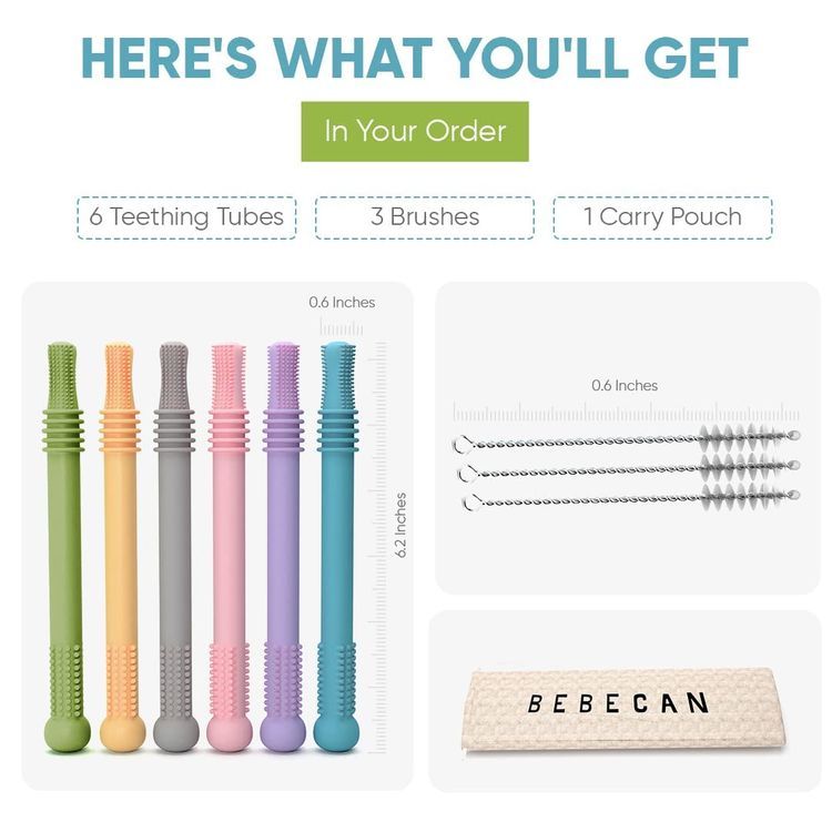 No. 3 - BEBECAN Baby Teething Sticks - 4