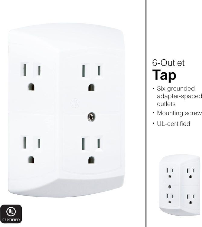 No. 6 - GE 6-Outlet Extender - 2