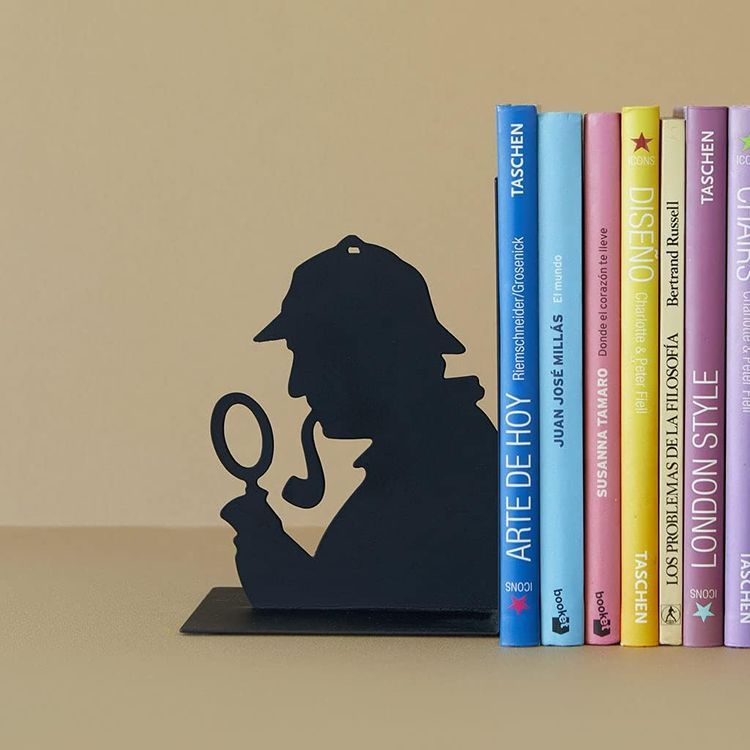 No. 9 - Sherlock Decorative Metal Bookend - 3